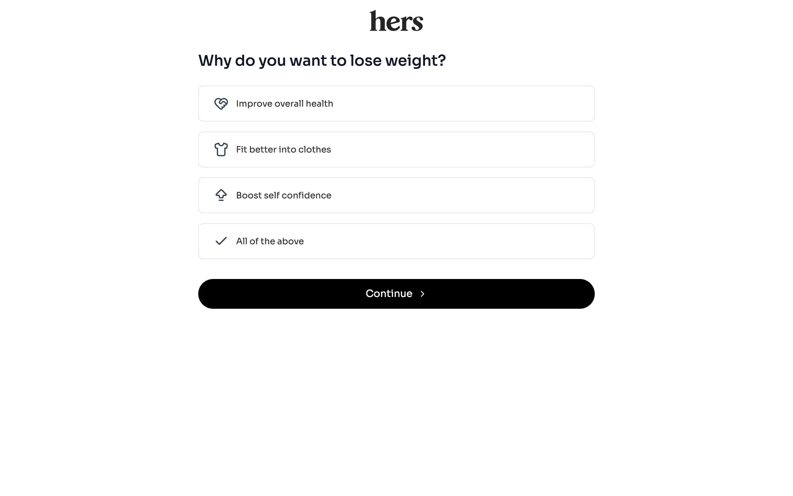 Hers Weight Loss Flow